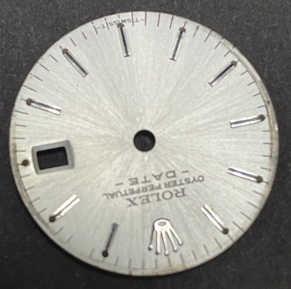Vintage Rolex Oyster Perpertual Date Watch Dial For 26mm Case 6517 6519 6917