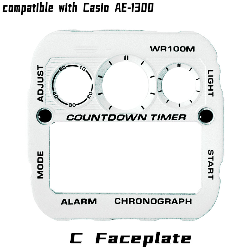 For Casio AE-1300 Faceplate Metal High Quality Sunray Real Scale Watch Dials