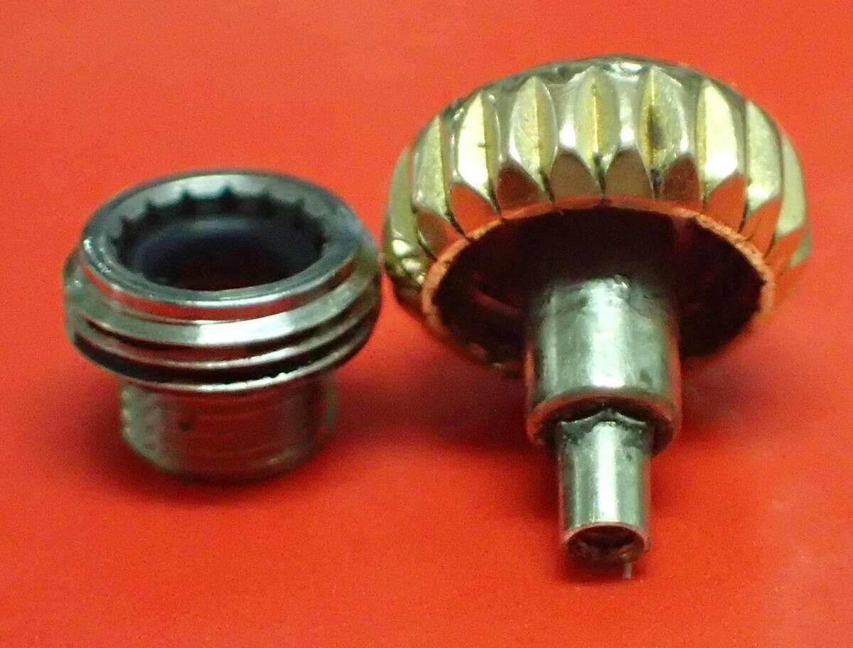 ROLEX Original 600-8+ Gold Crown & Tube 6mm Datejust – FOR PARTS/REPAIR