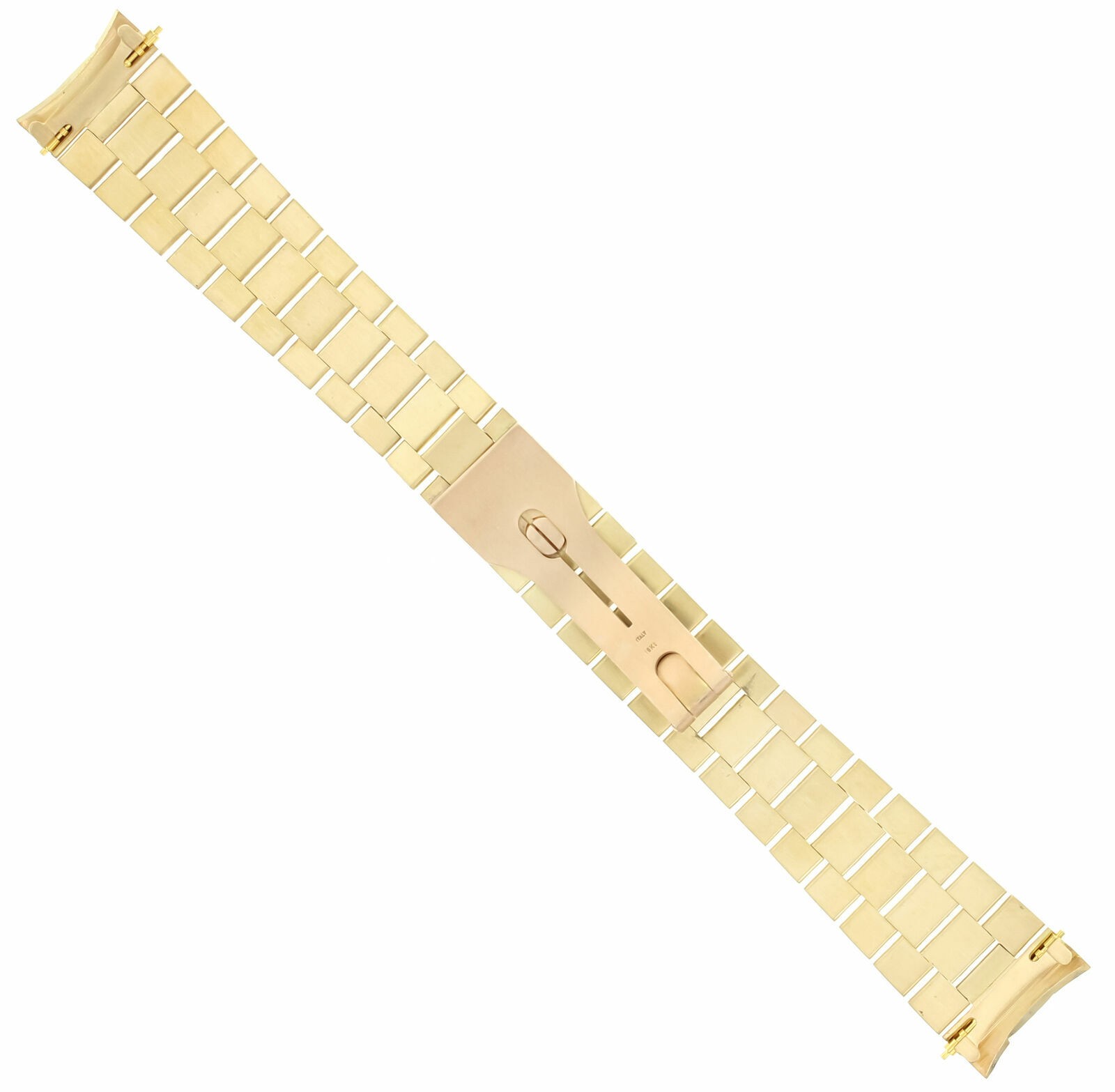 MENS 18K YELLOW GOLD PRESIDENT BAND FOR ROLEX CENTER BARK 1803 18028, 18038