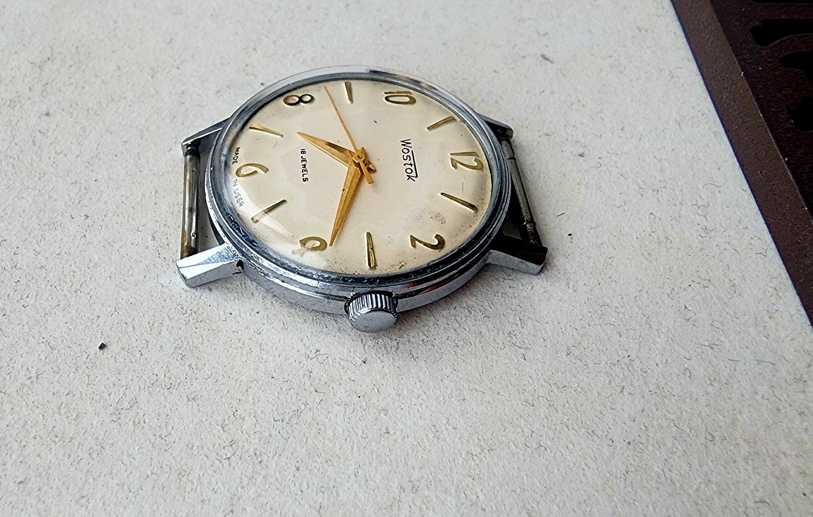 Vintage watch VOSTOK. Vostok export edition. 60s. MADE IN USSR. Soviet.