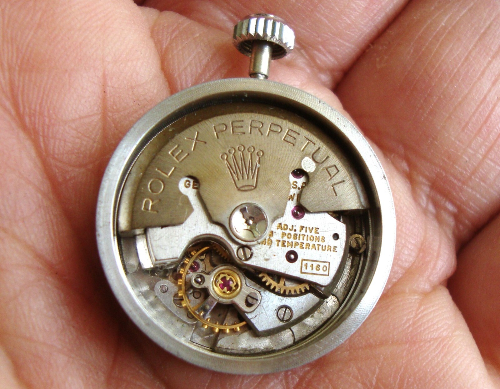 Rolex Oyster Perpetual Date Lady Automatic Cal.1160 Butterfly Rotor, 1950s