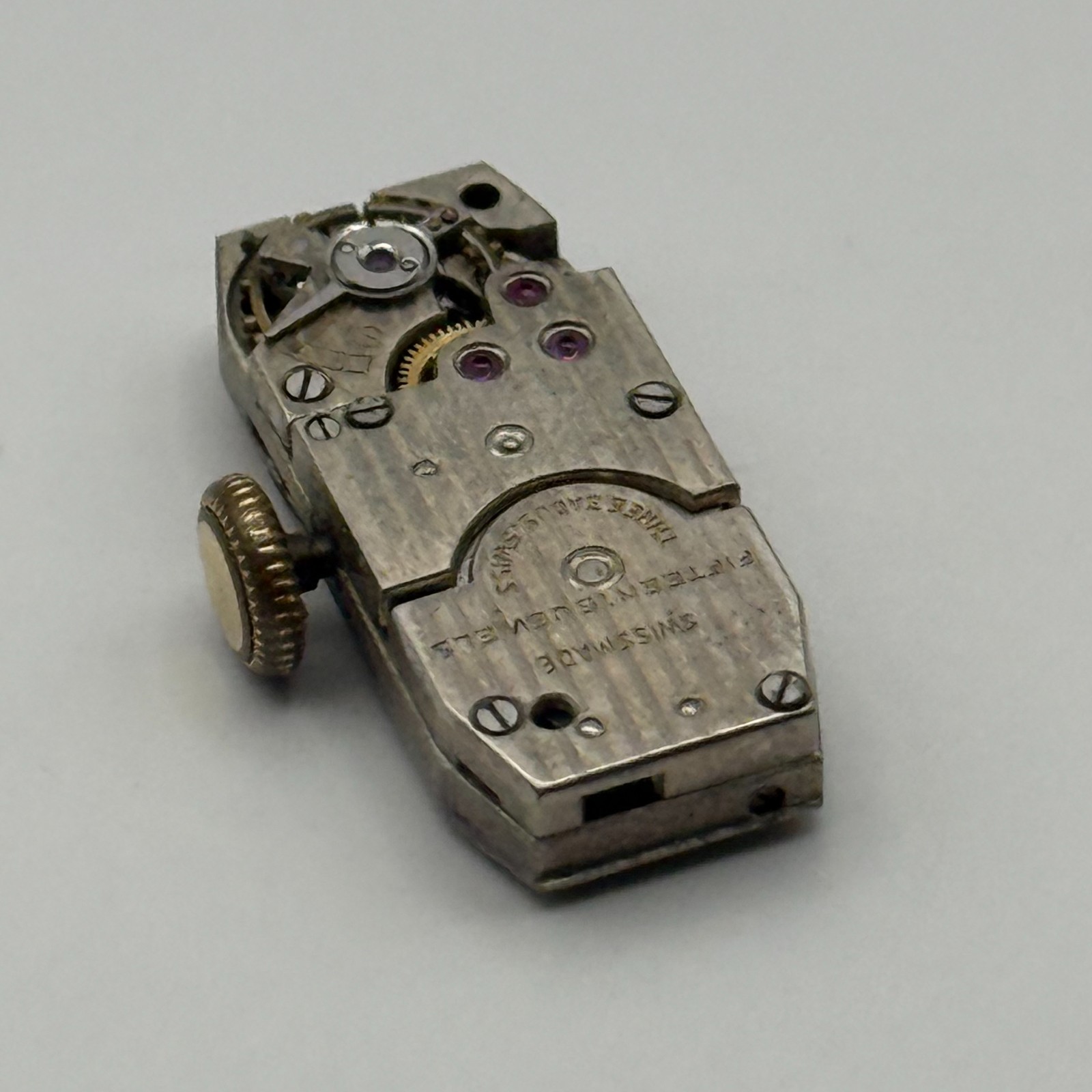 Lecoultre Watch Movement Ladies 15 Jewels 3 Adjustments Manual Wind Parts 11.5mm
