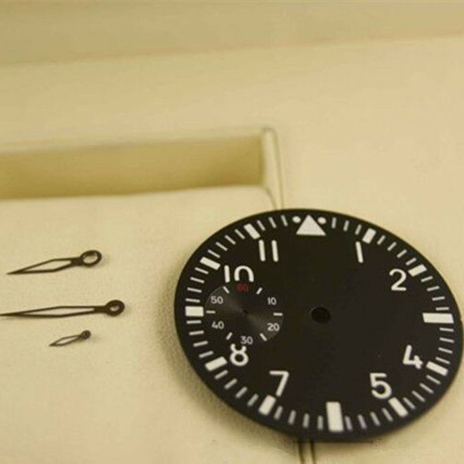 28.9mm Green Luminous Watch Dial Face+Hands For Seagull ST3600 ETA 6497 Movement
