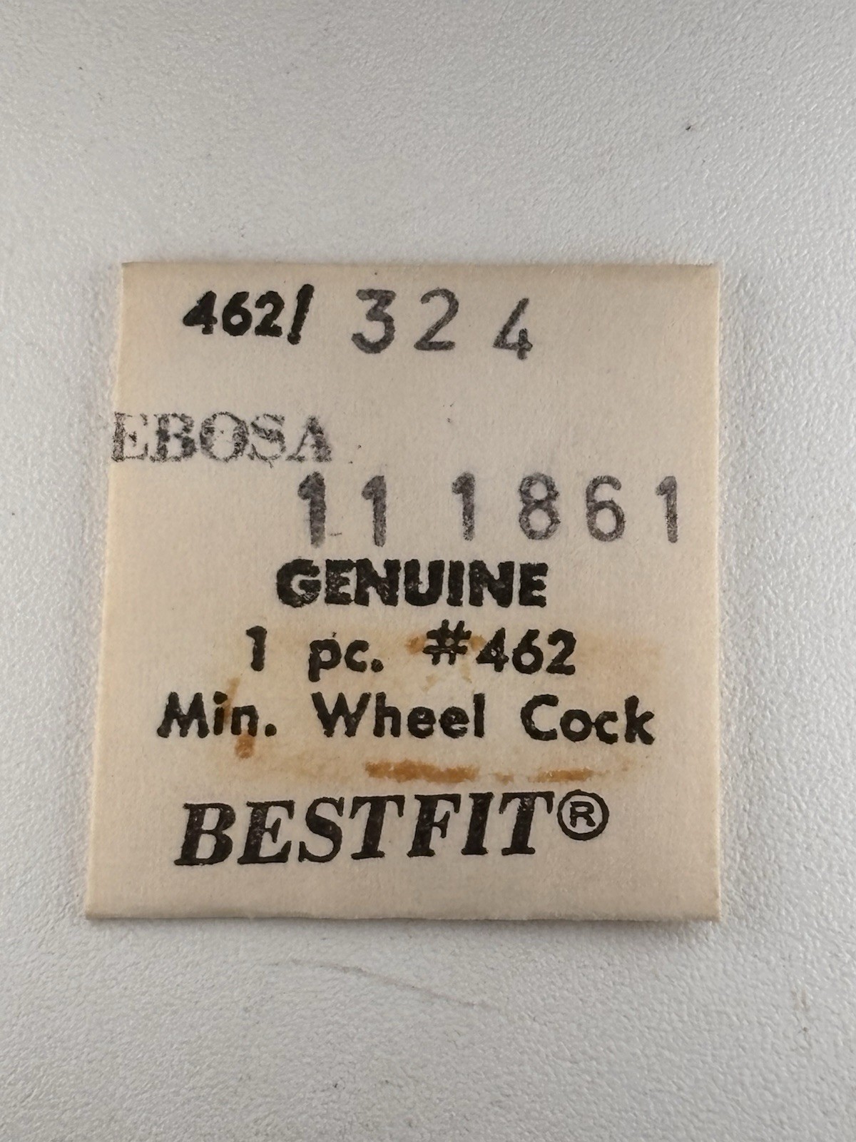 Ebosa 111.861 #462 Min Wheel Cock Watch Part