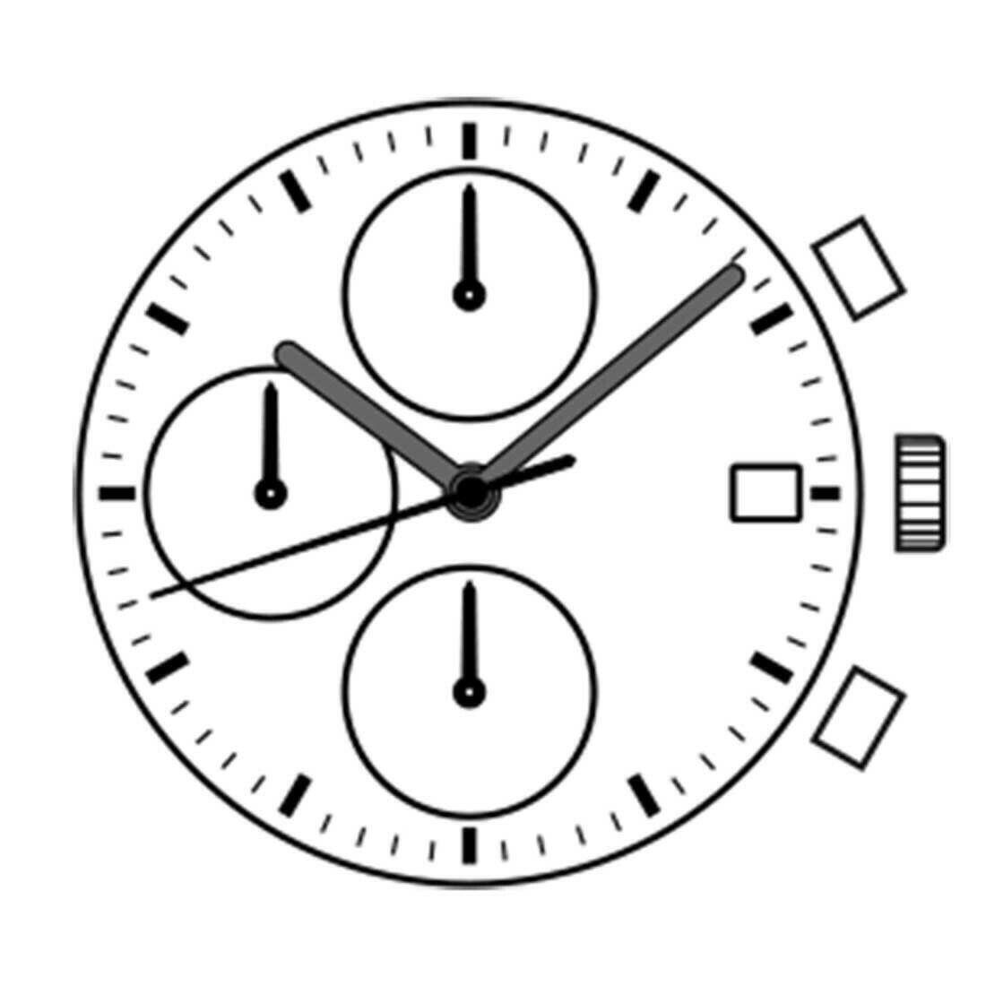 Hattori Epson TMI VD57 VD57C Watch Quartz Movement Japan Made