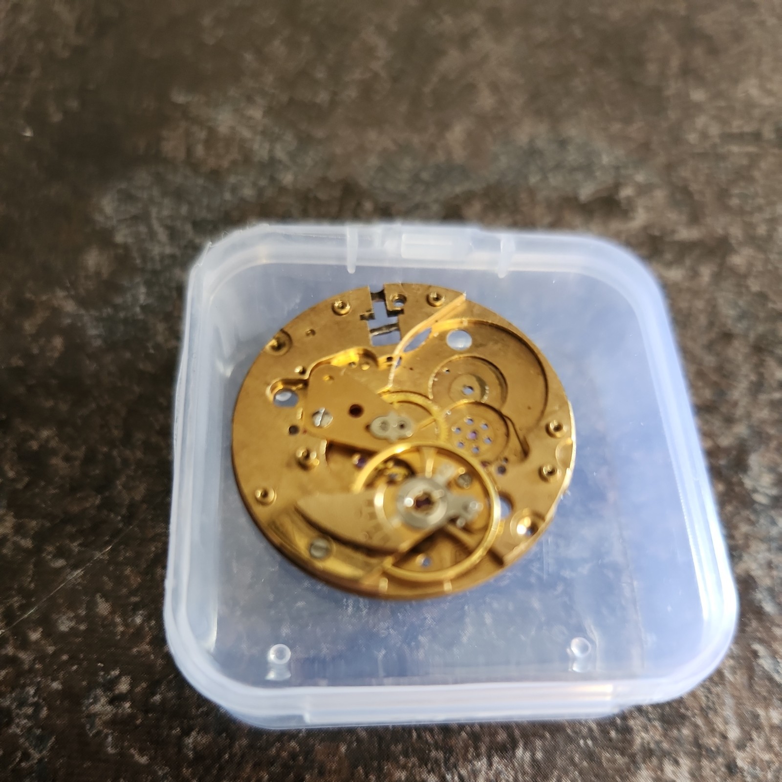 Enicar 1145 Movement For Parts Not Working. Good Balance