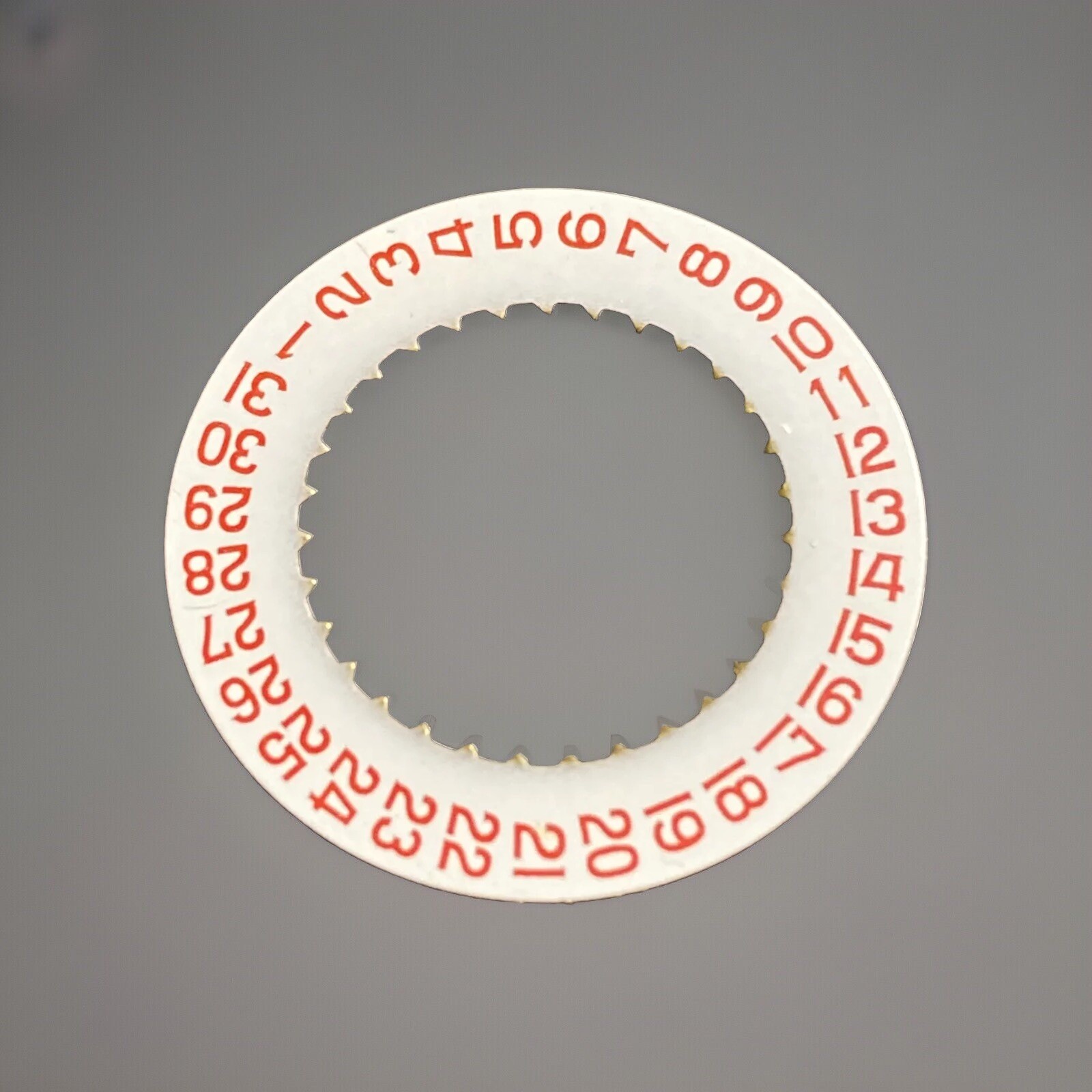 Wrist Watch White date disc Movement Replacement part