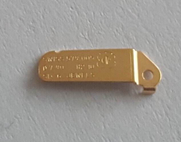 ETA Caliber 579.005 Part Number 4400 (Battery Strap)