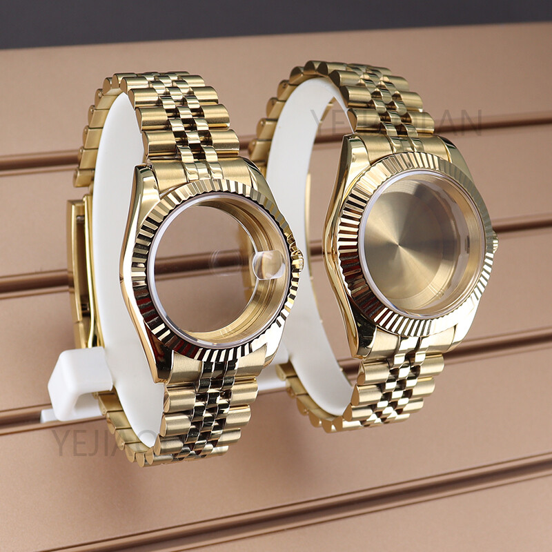 316 stainless steel 36mm/39mm Watch Case nh35 Jubilee Bracelet For nh36 Movement