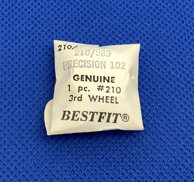 Precision 102 210/989 Third Wheel By Bestfit. Sealed. 776-1006 R