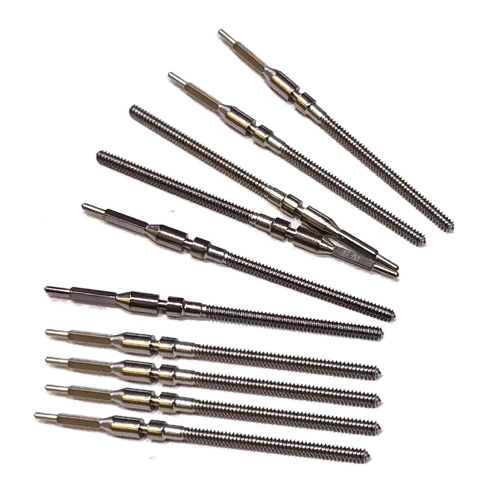 10Pack Steel Watch Winding Stem Adjusting Rod for Miyota 8200 8215 Movement zz