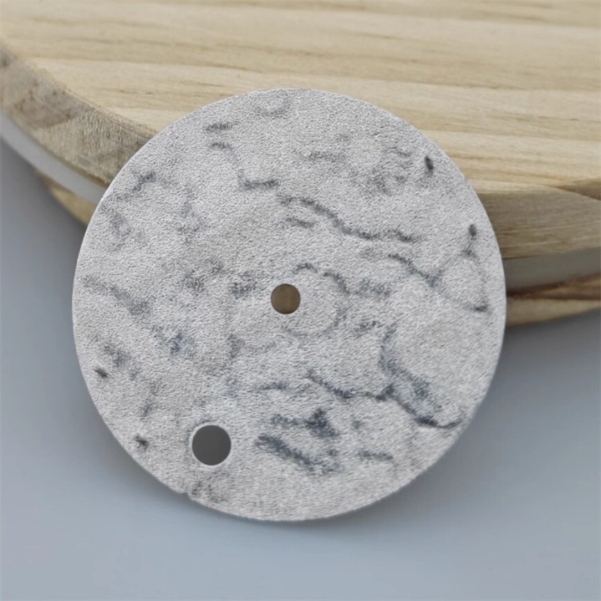 28.5mm NH35 Dial Chang’e Moon Dial Silver Gray Black for NH35/36 Movement