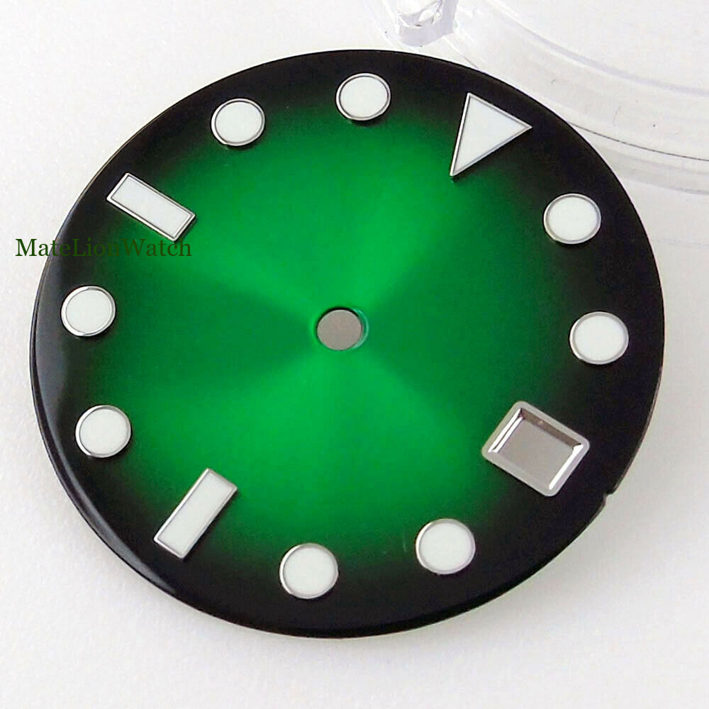 Sunburst Watch Dial Face Watch Accessories for NH35 NH36 NH38 Automatic Movement