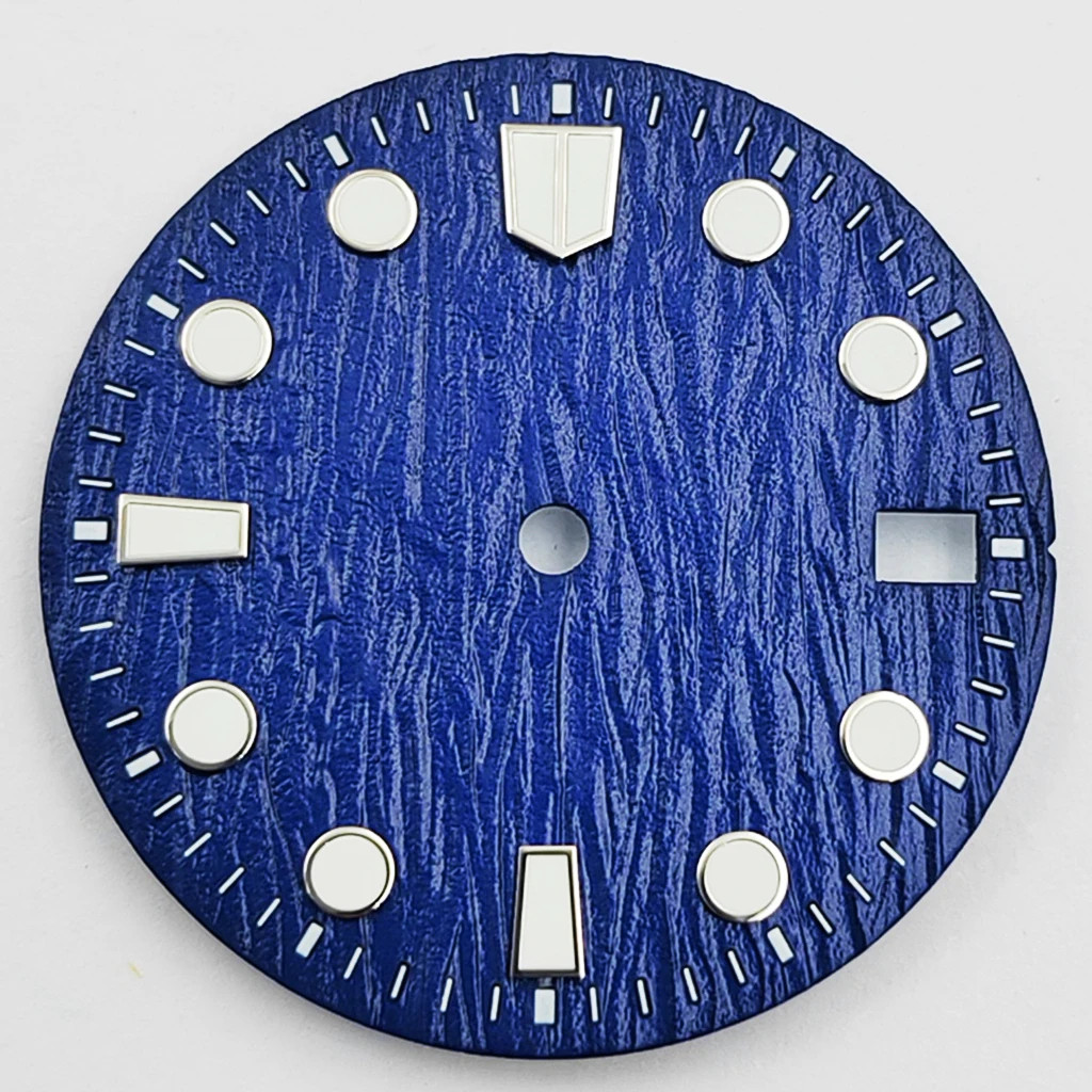 28.5Mm Watch Dial for NH34 NH35 NH35A with Date Window Luminous Watch Faces Fit