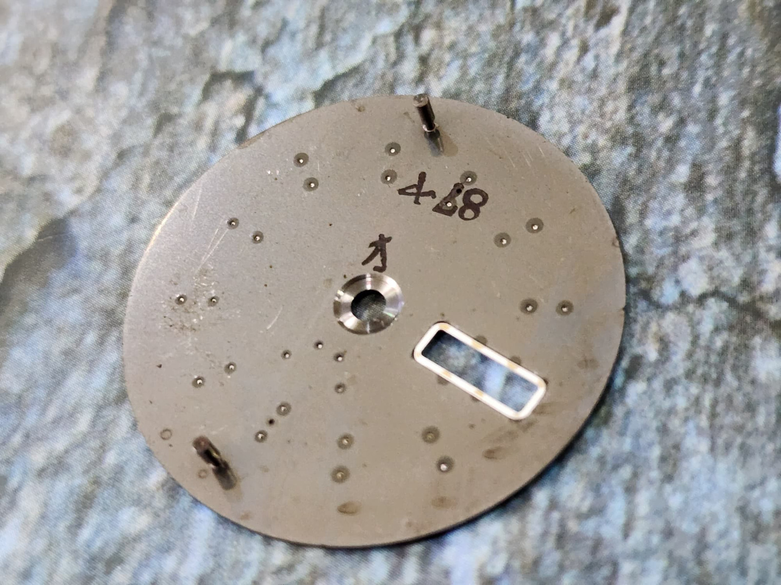 Nos Dial for Seiko 5 Automatic 6319-5010 501L NOS Vintage Watch.