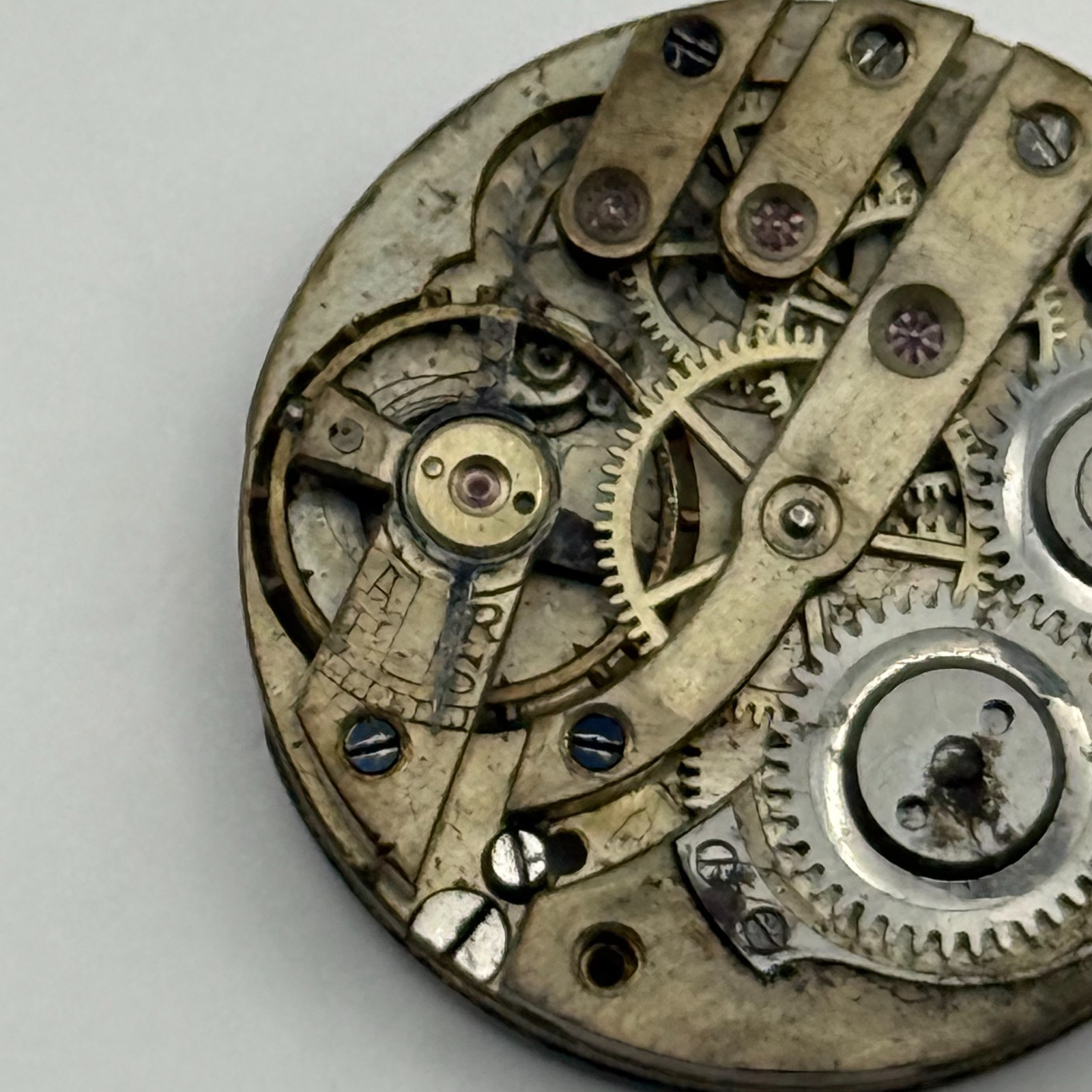 Trench Watch Movement Manual Wind Vintage Parts Repair Spares 24.9mm