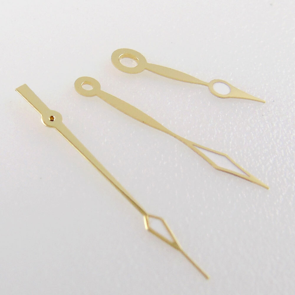 NH35A NH36A NH38A Gold Watch Hands For 7s26 4r35 Movement Green Lume New Arrival