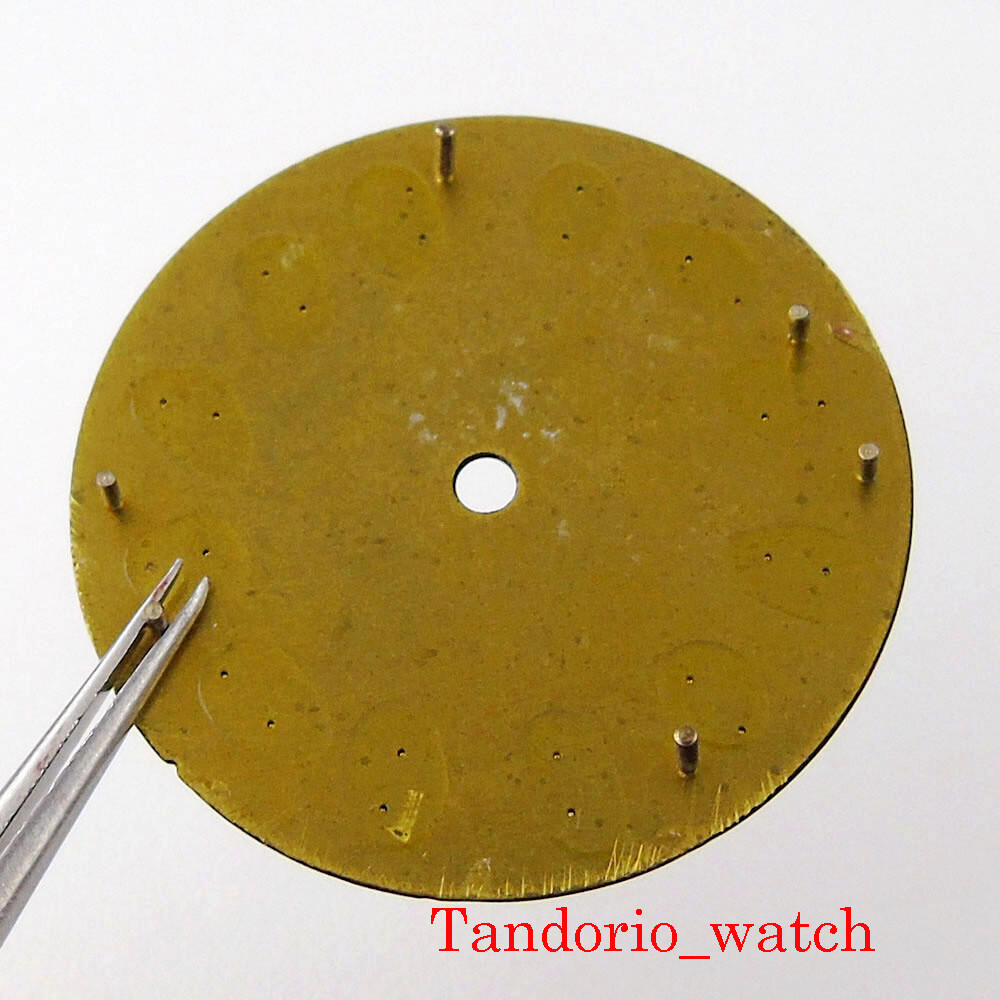 29mm Bliger Luminous Black Dial Hands For NH35 NH36 MIYOTA 8215 821A ETA 2824