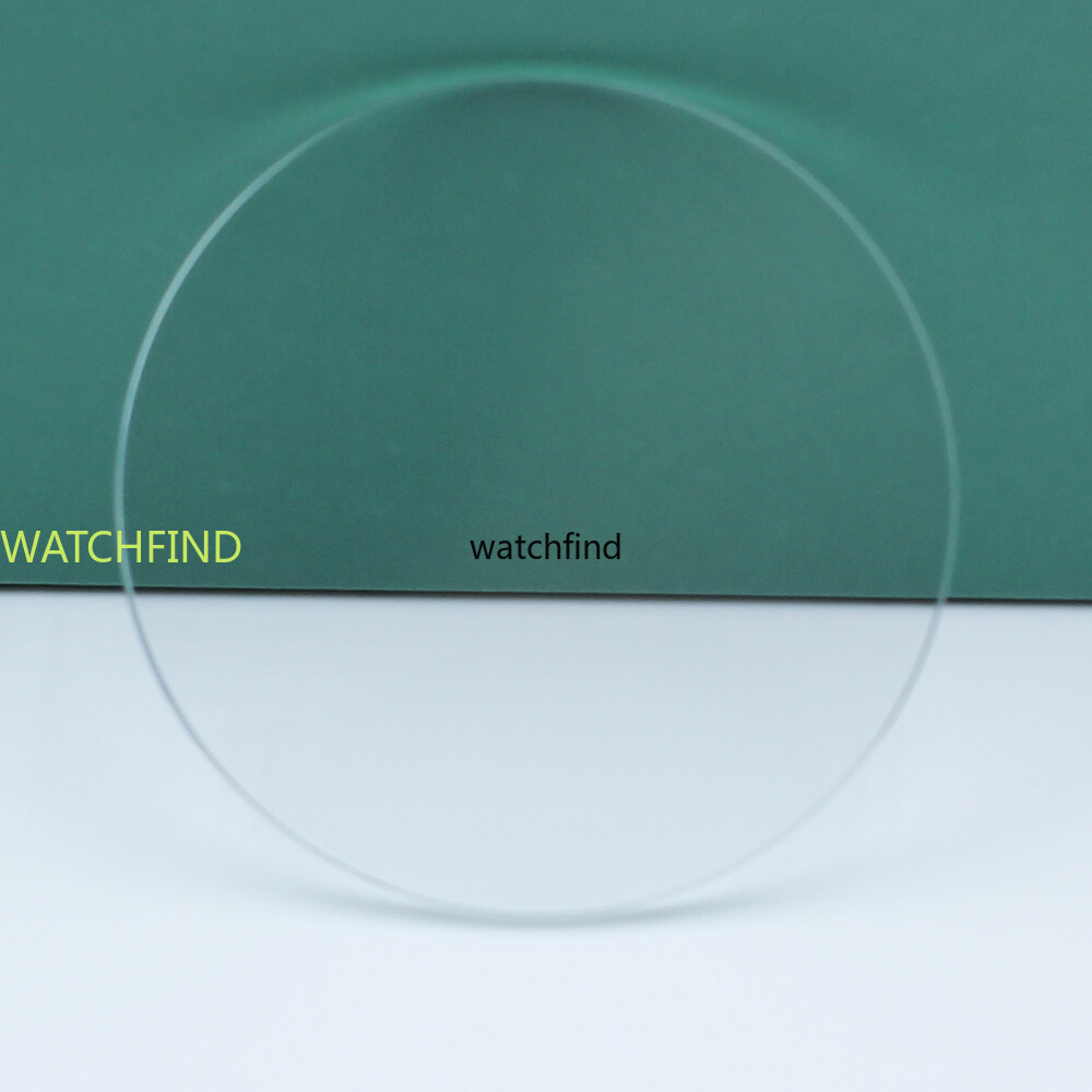 Flat Sapphire 1.2MM Thick Plane Watch Glass Round Crystal Replacement 18-42.5MM