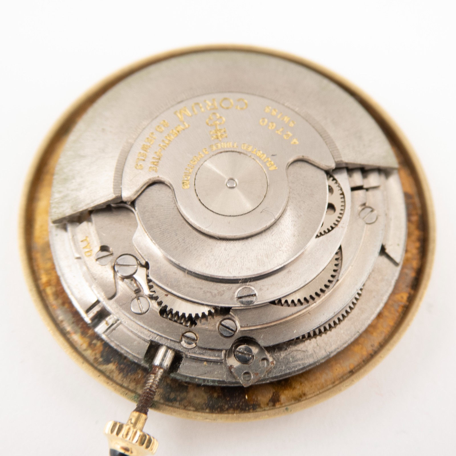 Vintage Corum / ETA 2451 25-Jewel Automatic Wristwatch Movement, Runs
