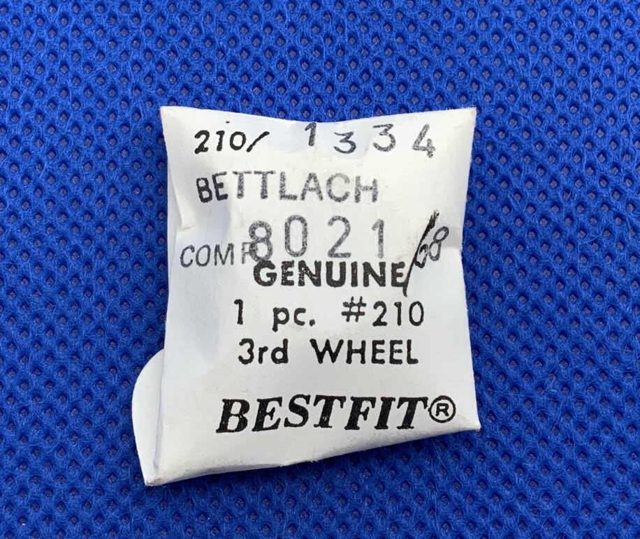 Bettlach 8021-68 210/1334 Third Wheel By Bestfit. New Old Stock. 18-03 L