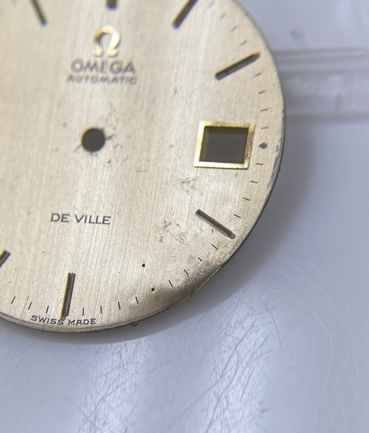 Original Omega De Ville Gold Cal. 1012 29.4mm Dial