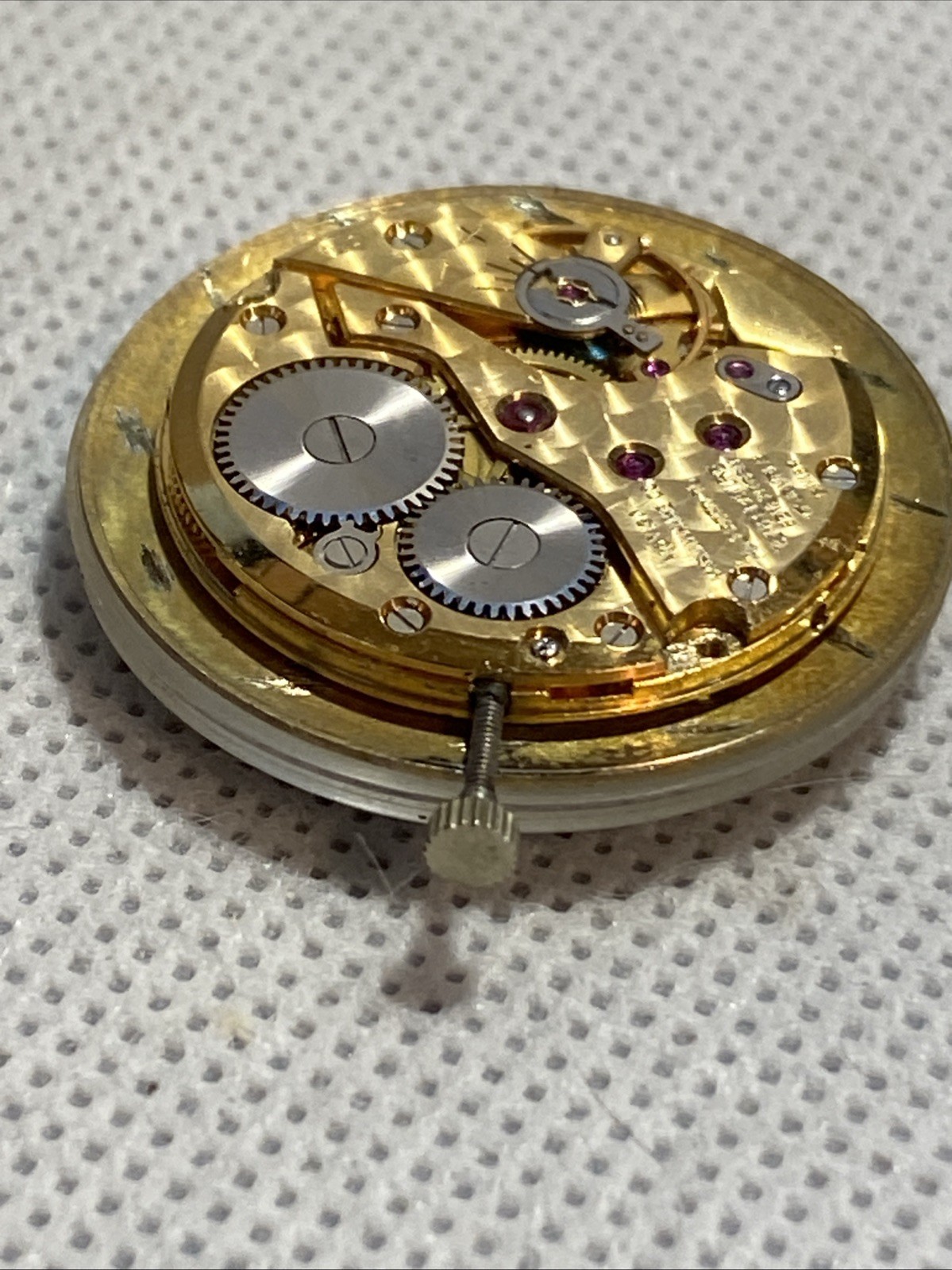 Moviga Marvin Hime Temperature Adjusted 17 Jewels Swiss Watch Movement