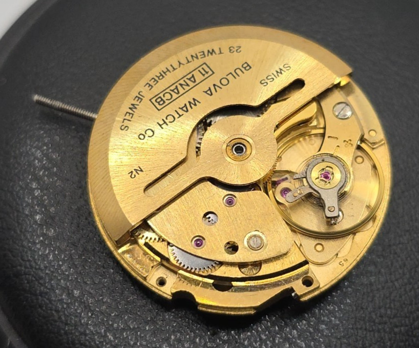 Bulova 11ANACB Automatic Movement Serviced 11 1/2”’ Swiss Made Day-Date