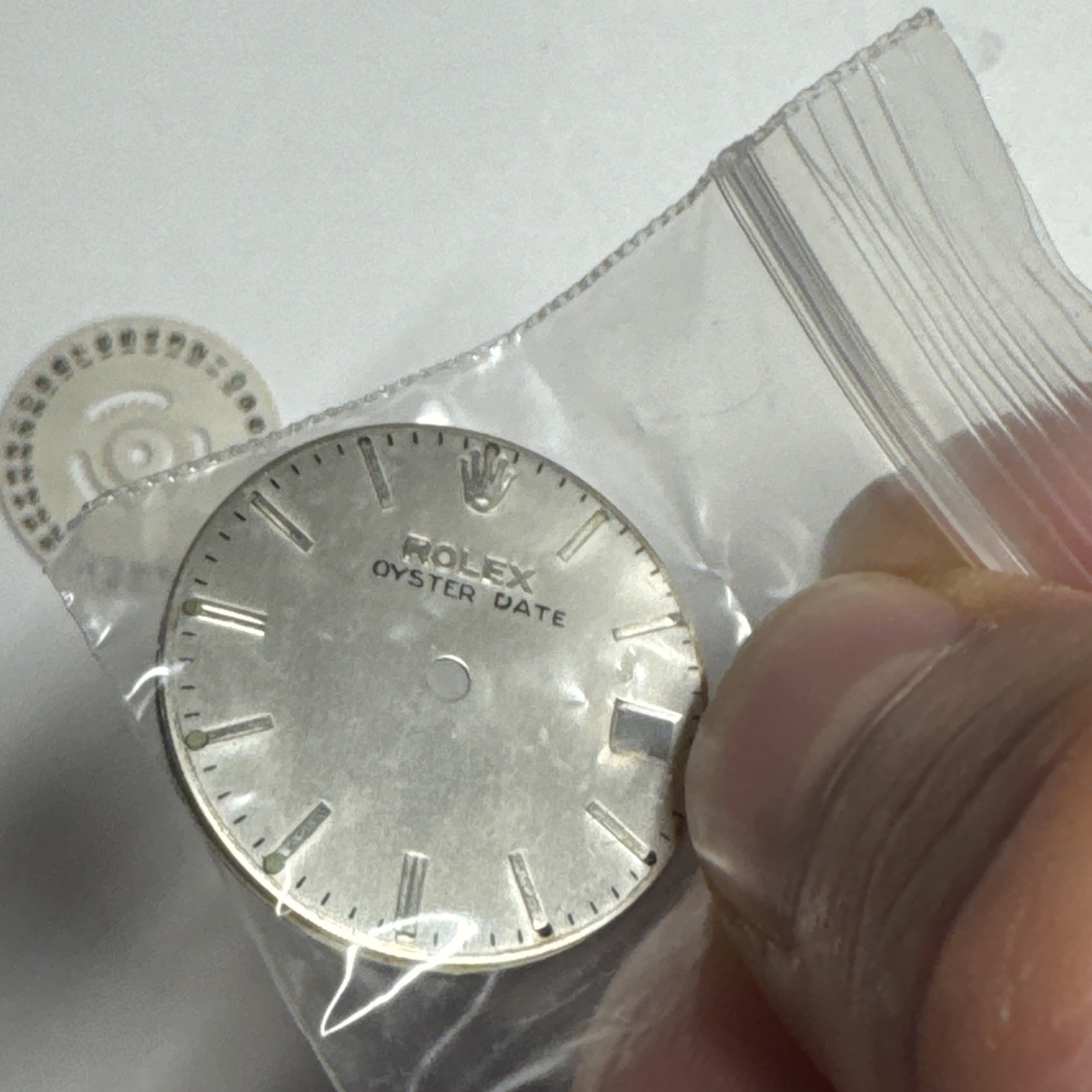 Rolex 6466 OysterDate Precision Dial Original Rad Datewheel Pre 1965