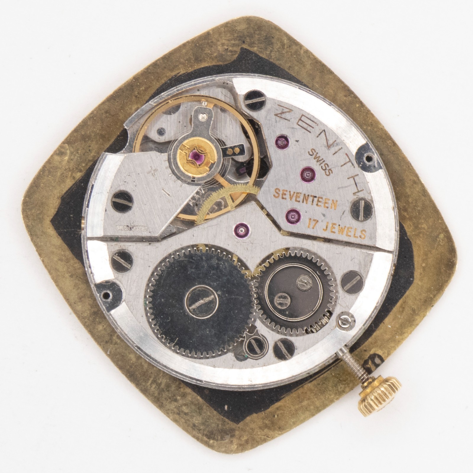 Vintage Movado / Zenith / Peseux Caliber 7001 Wristwatch Movement