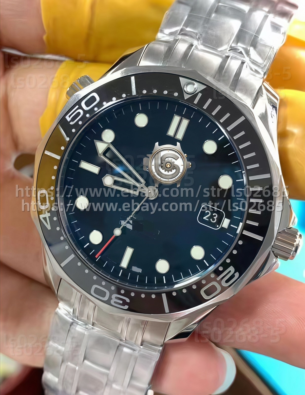 DIY watch steel case kit, suitable for 2824/2892 movements