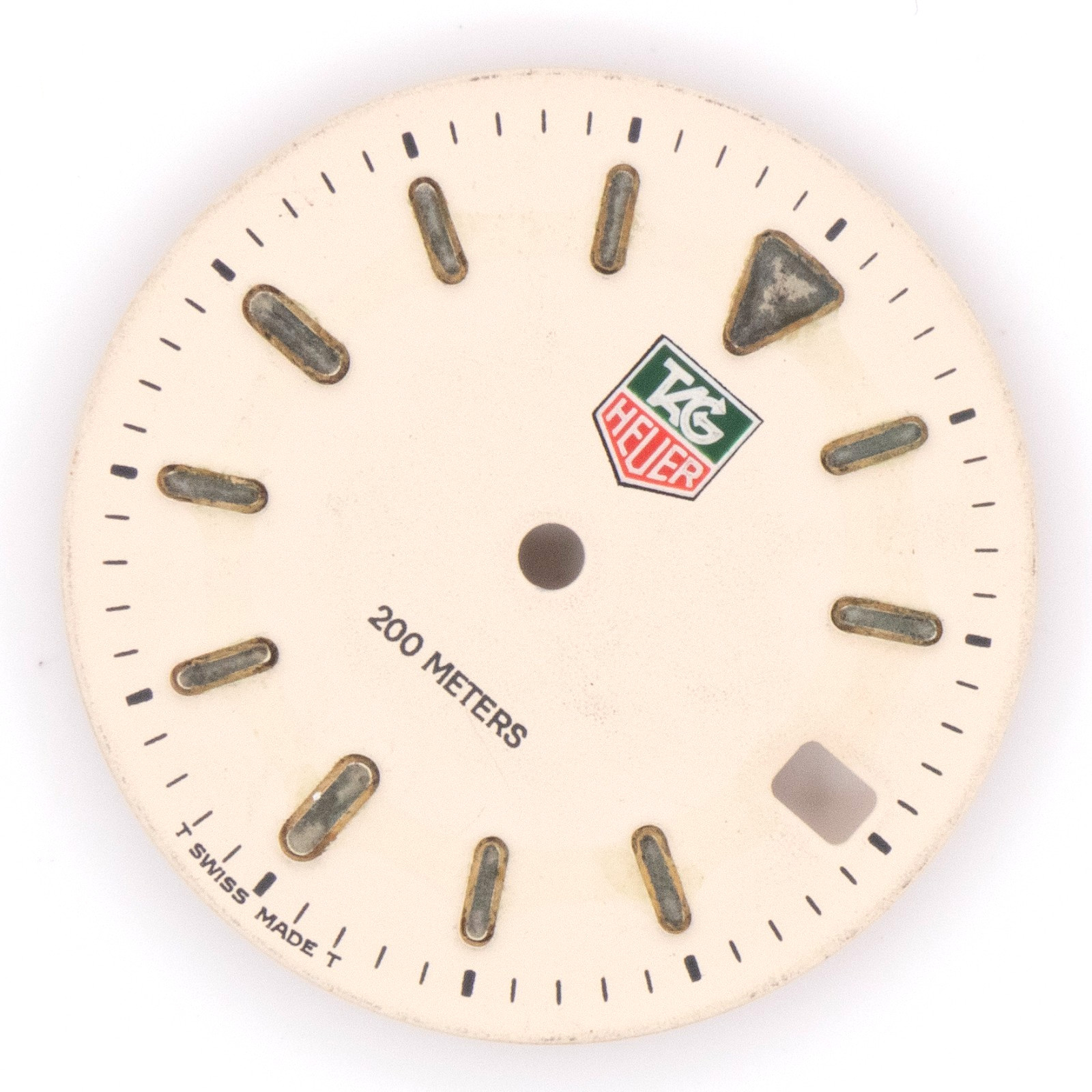 Genuine TAG Heuer 200M 24.6 mm White Wristwatch Dial