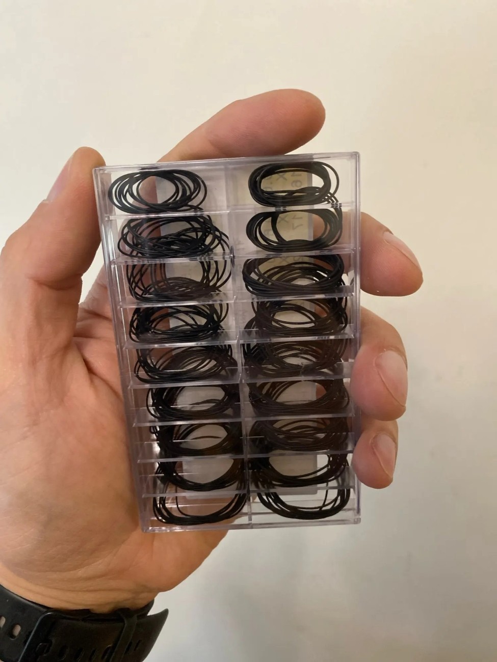 200Pcs Watch Back Case Rubber Waterproof O-Ring Gasket Repair Tools 0.5Mm/0.6Mm