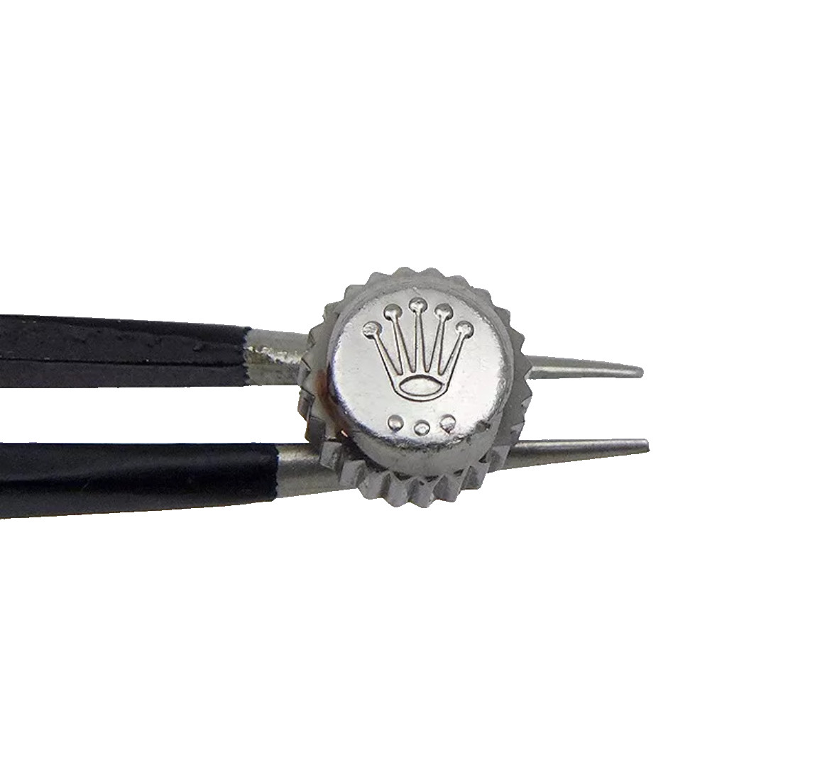 Genuine Rolex 7mm Stainless Crown 24-704-0. Great Condition! #8852