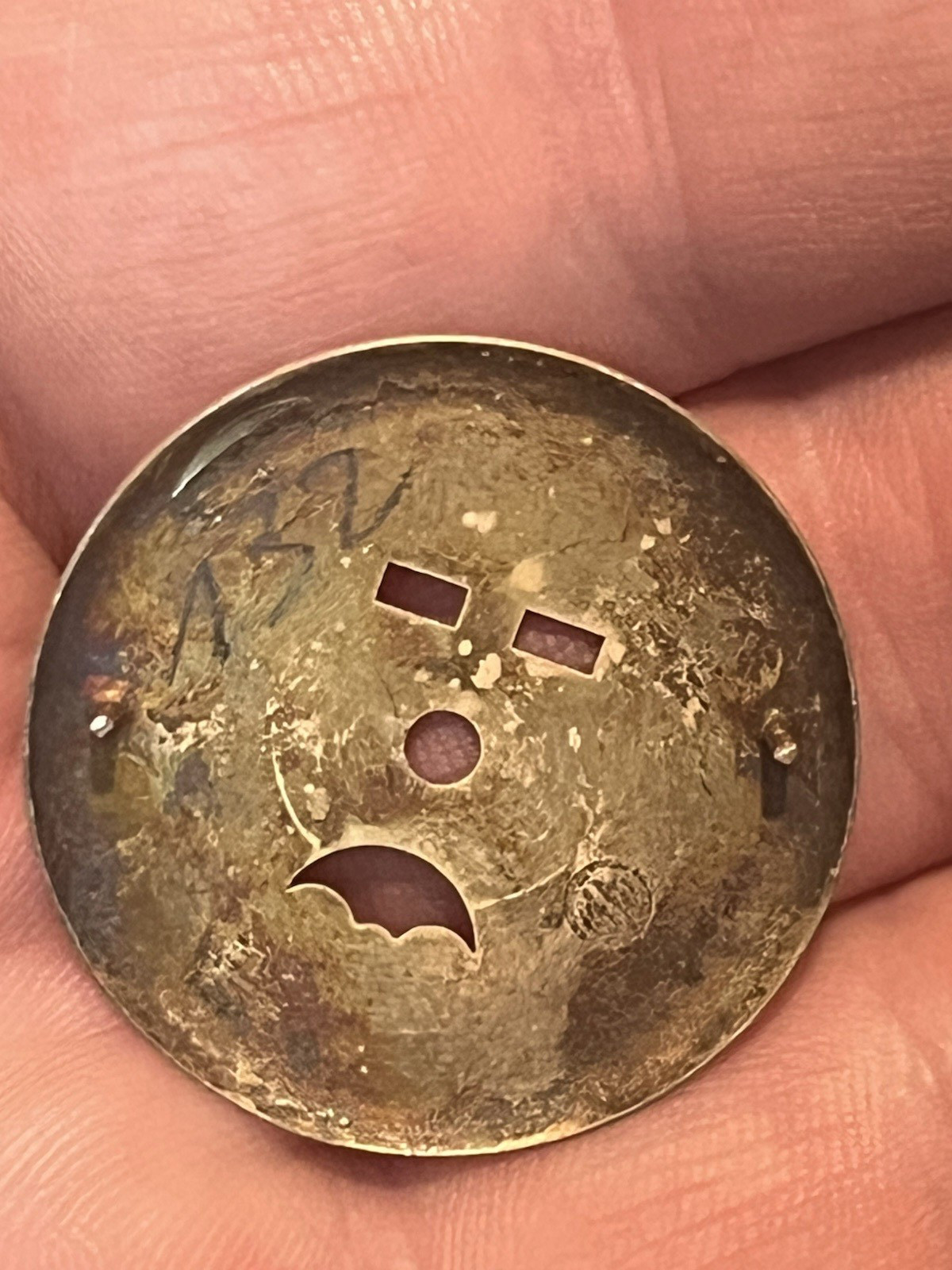 Nice Triple Date Moonphase Calendar Watch Dial, 29.3mm 132