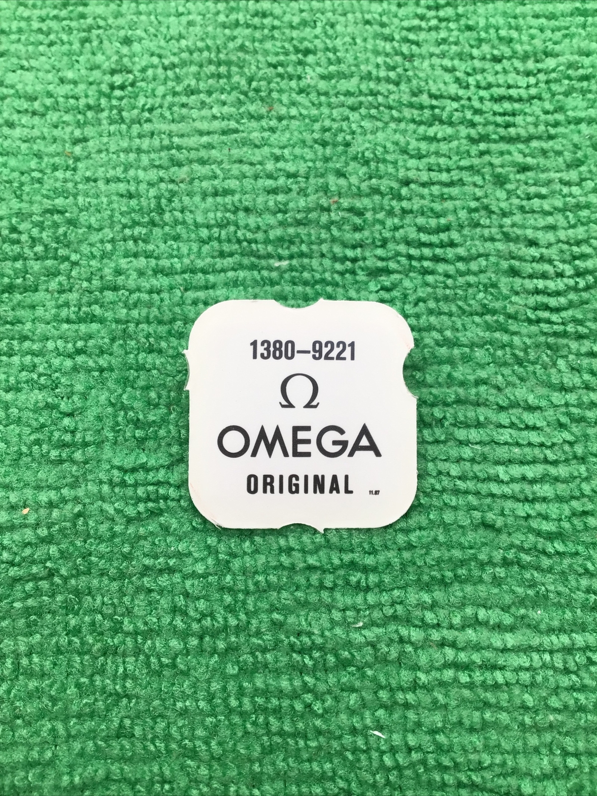 Omega 1380 9221 Minute Wheel Part