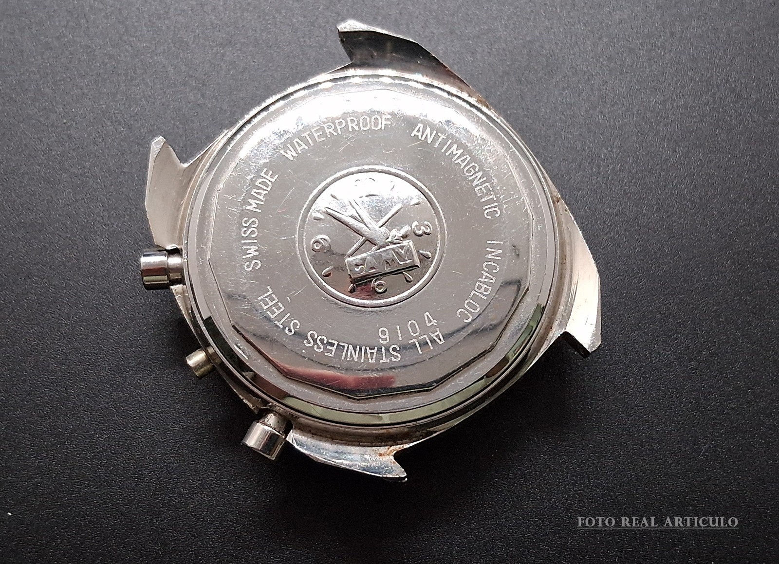 Replacement Original Part Case + Dial Aero Neuchatel Chrono VALJOUX 7733.