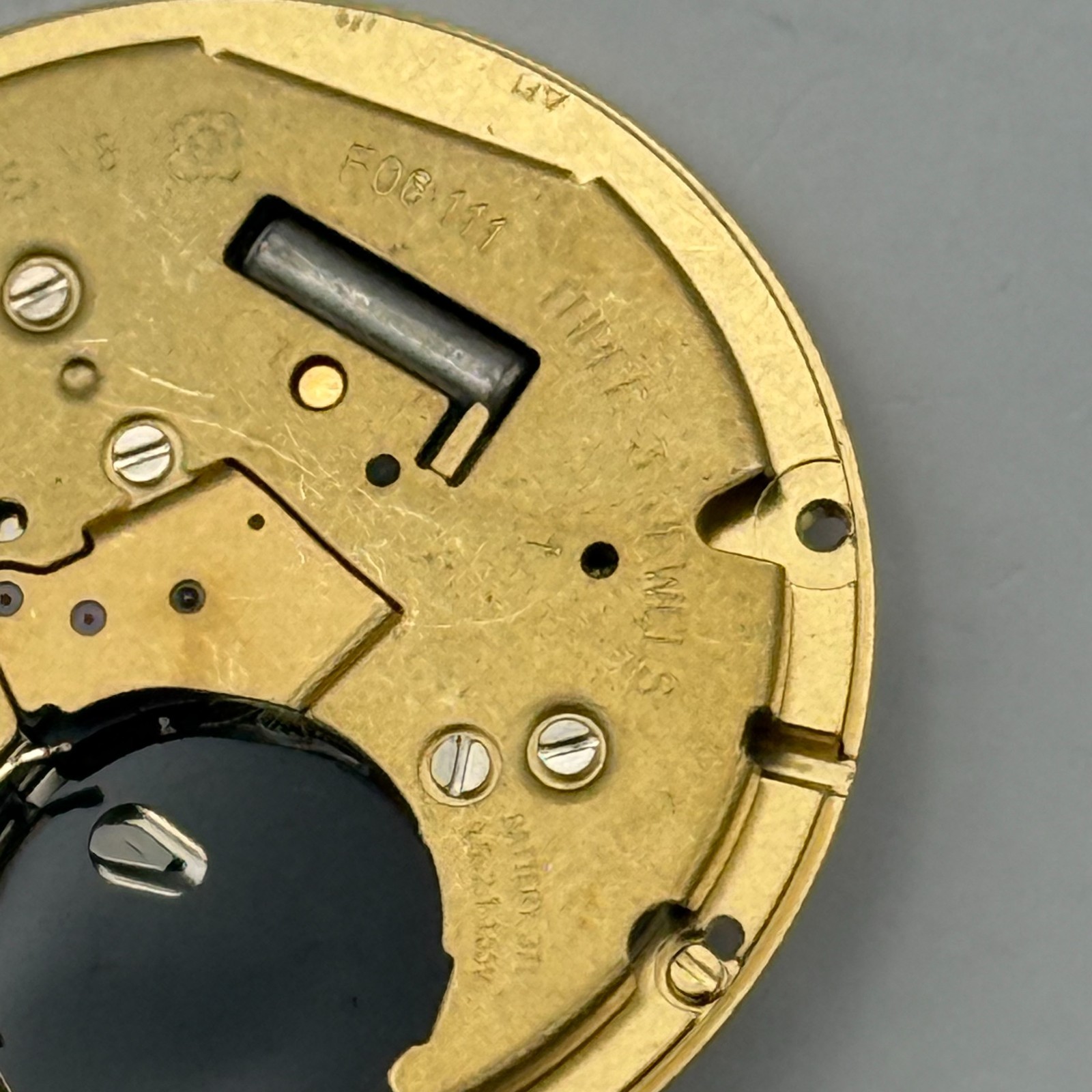 ETA F06.111 Watch Movement Quartz Three Jewels Swiss Parts Repair Spares 26.2mm