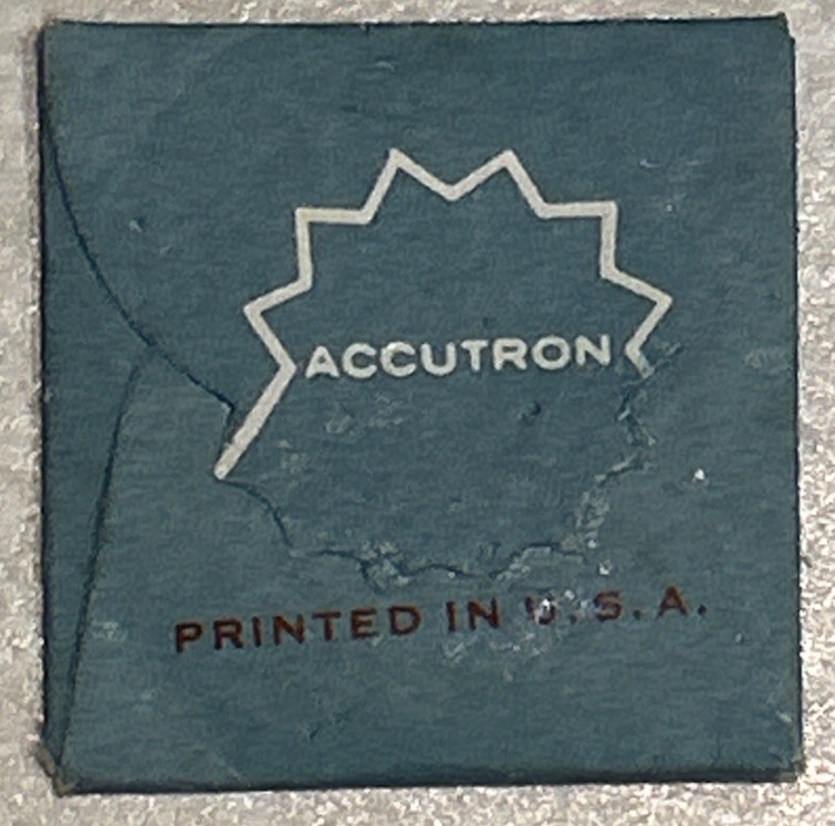 Vtg Accutron Center Second Hand GCO 21/115 218-218D #140 Watch Part Sealed NOS