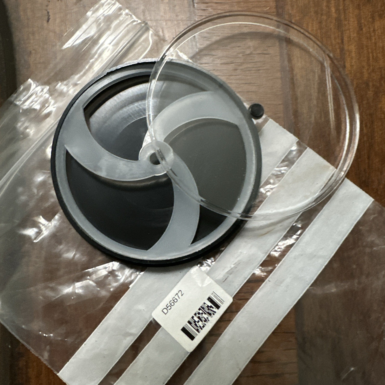 Plastic Round Watch Dial Storage Cases 5”5 Watchmaker