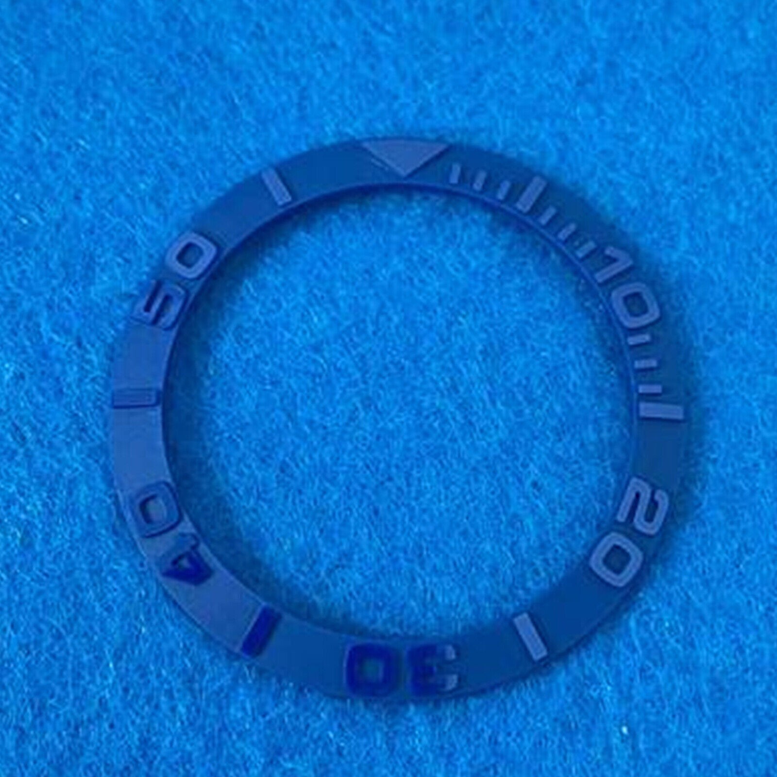 38MM Ceramic Bezel Convex Watch Ring Insert for 40MM Mens Wristwatch