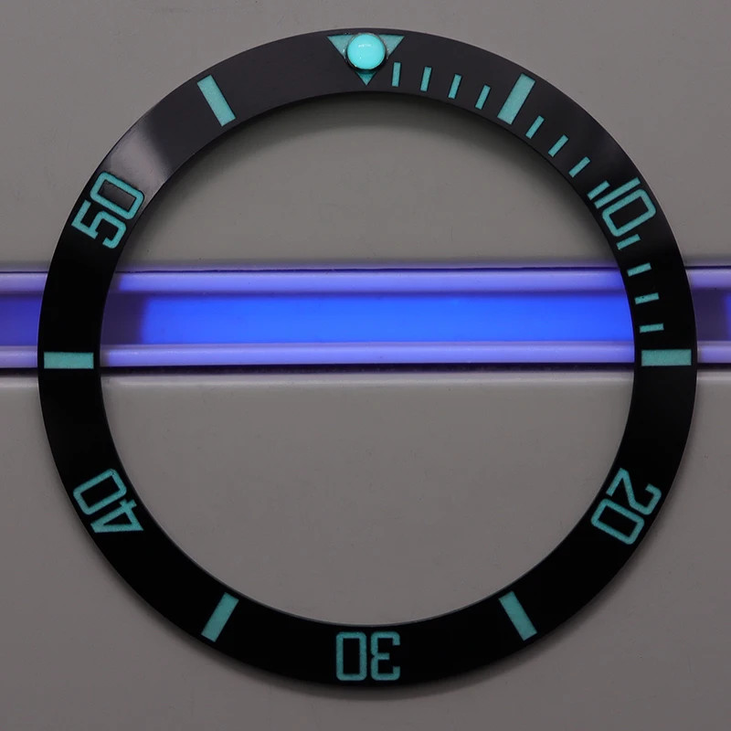 38Mm Ceramic Bezel Insert for 40Mm SUB GMT Watch Bezel Ring Slope Nh35 Nh36 Nh34
