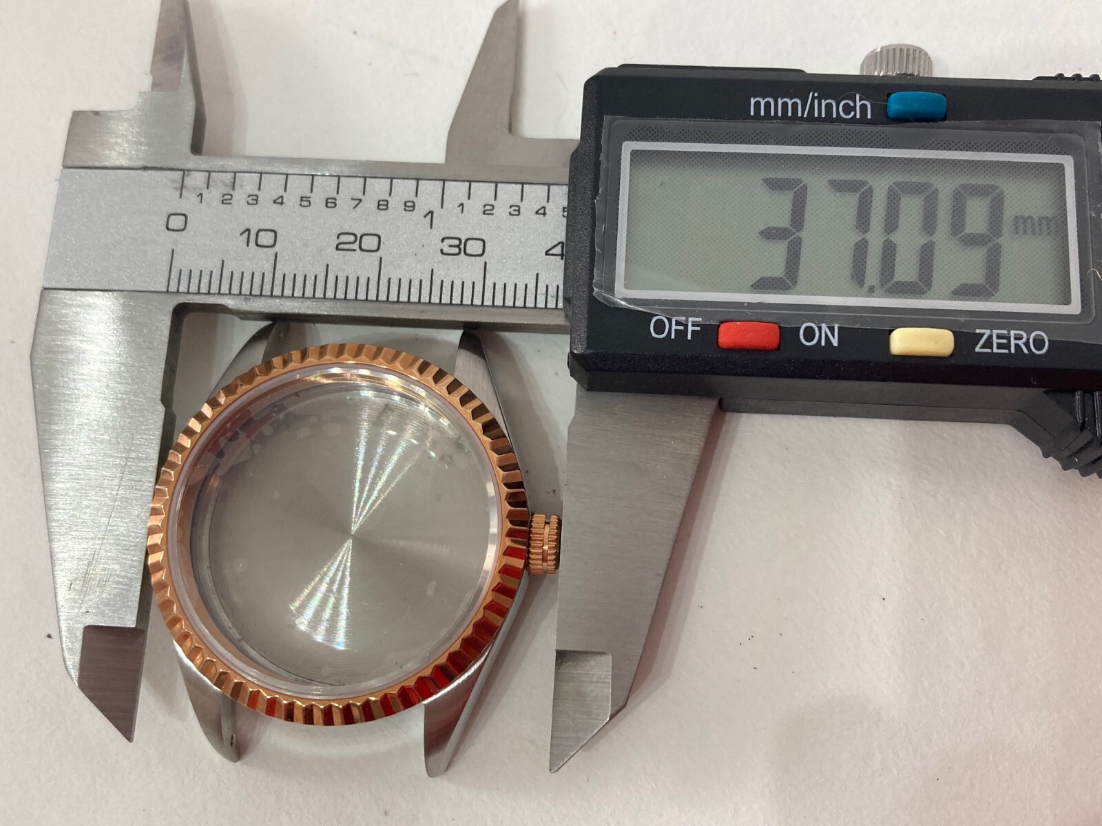 SPARE PARTS ACCESSORY STEEL CASE PHILIP WATCH CARIBE NEW.8