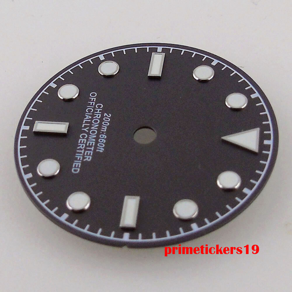 29mm Sterile Watch Dial Snowflake Hands Fit NH35 NH36 Miyota8215 ETA2824 PT5000