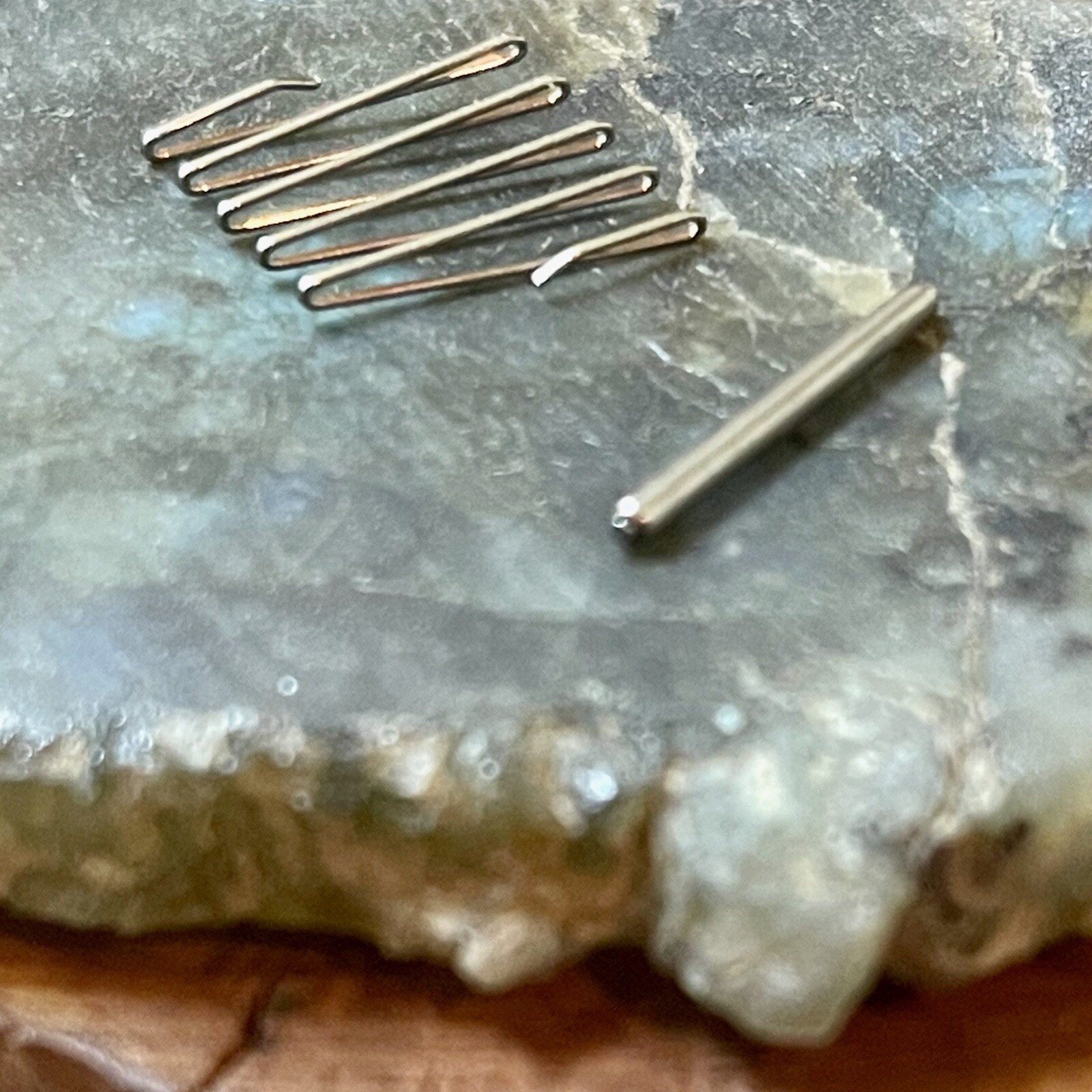 Vintage Rado Diastar watch bracelet Clasp Spring & Pin NSA Swiss original parts