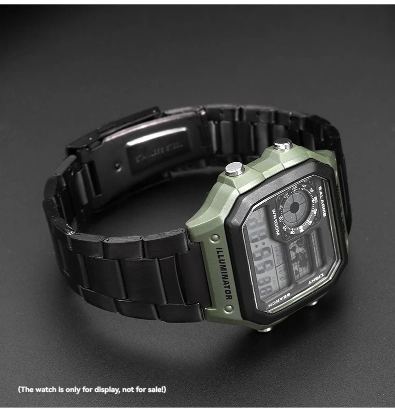 For Casio AE1200 AE1300 Watch Metal Casing DIY Modified AE-1200 Watchband Case