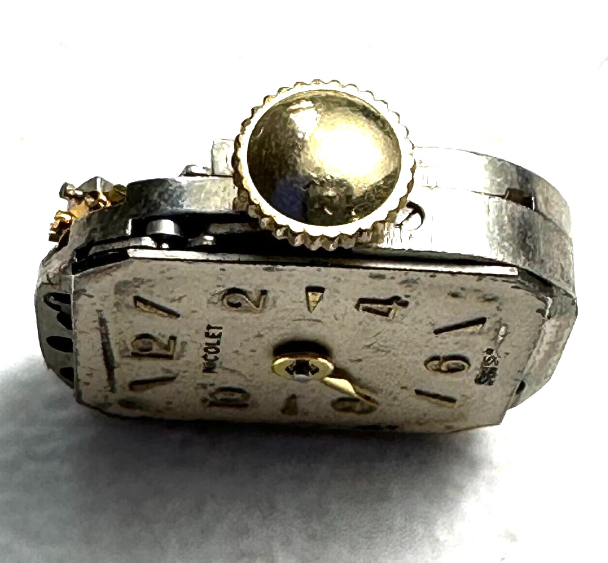 Nicolet 3149 Mechanical 17 Jewel Watch Movement FOR PARTS ONLY 20-184