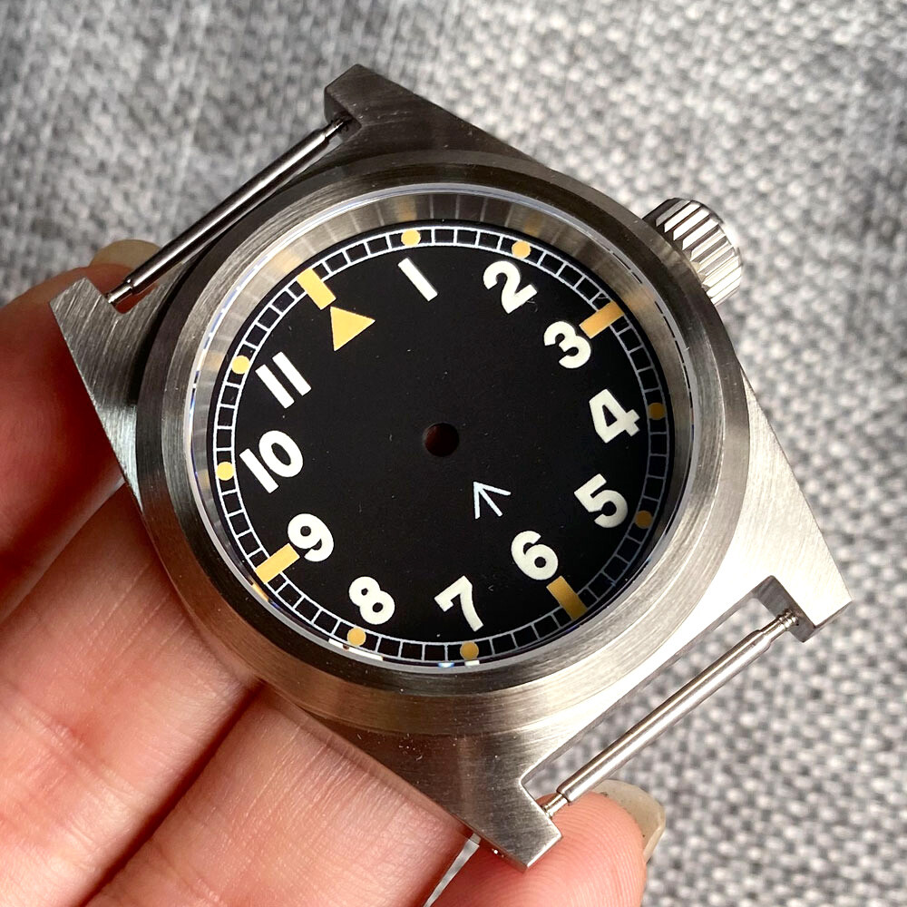 20ATM Diver 38mm Watch Case Domed Sapphire Glass Fit NH34A NH35A ETA 2824 PT5000