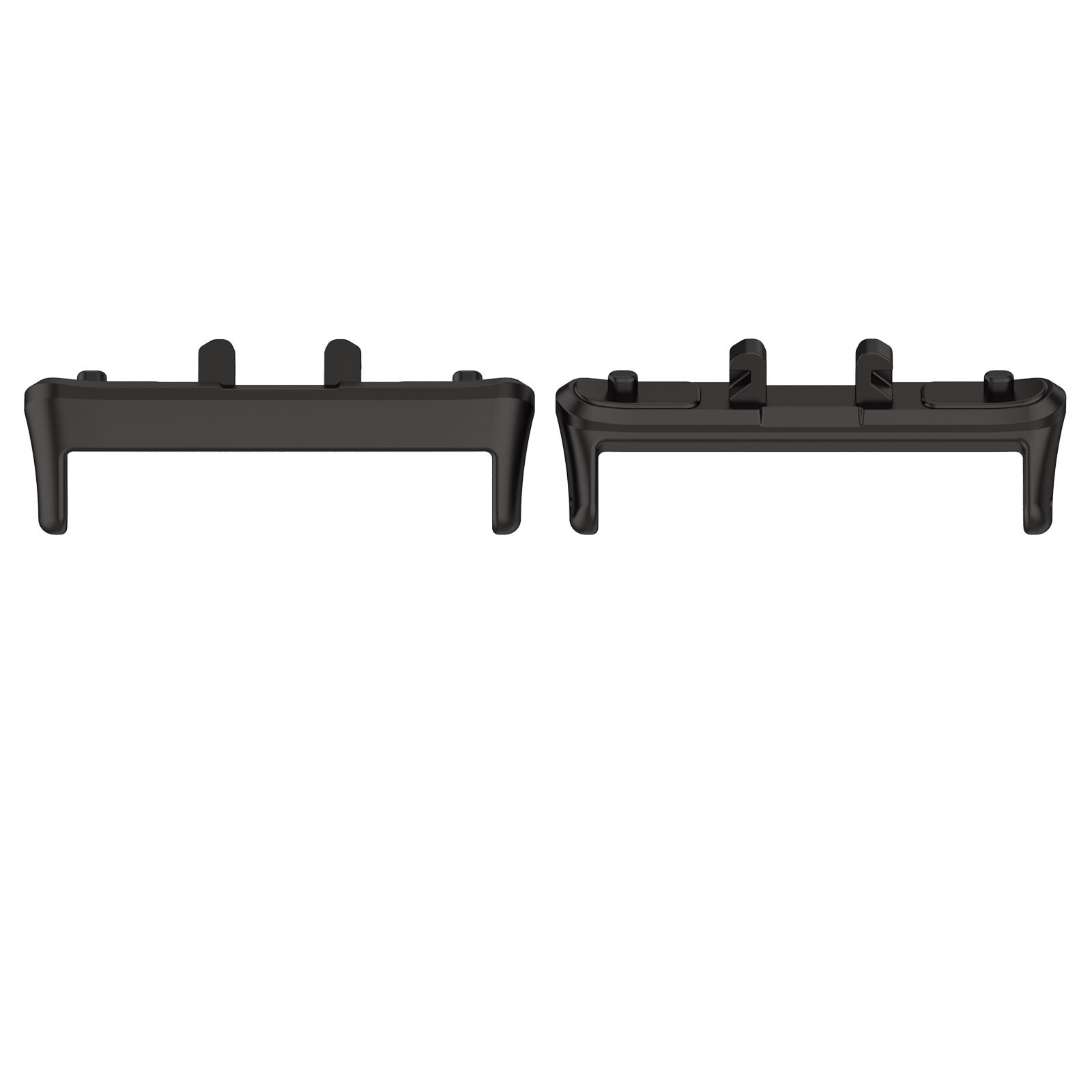 2PCS Stainless Steel Connectors Head Smartwatch Band Adapter for Galaxy Fit 3